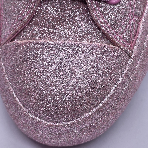 Converse 162993C Womens 10 Chuck Taylor All Star Pink Glitter Sneakers Shoes NEW - Picture 12 of 15